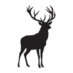 deer silhouette vector