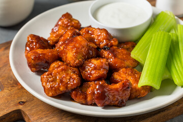 Homemade Boneless Barbecue Chicken Wings