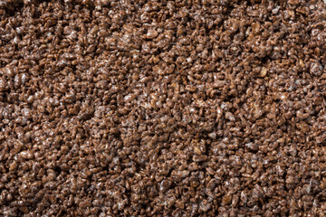 Homemade Chocolate Rice Crispy Treat Squares
