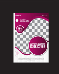 Corporate business book cover design. professional design for corporate business. social media post design, web banner and marketing. creative flyer and poster
