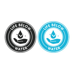 Life Below Water Icon SVG