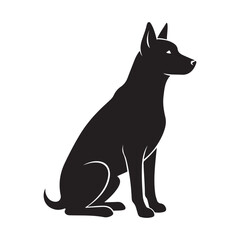 Dog Silhouette Vector illustration