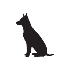 Dog Silhouette Vector illustration