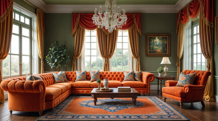 living room interior	

