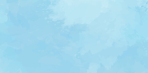 Watercolor background, creative brush painted aquarelle light sky blue background watercolor background showcasing a blend of warm and cool colors for background.	
