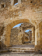 ruined monastery of Santa María de Rioseco belonging to the Cistercian order