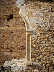 ruined monastery of Santa María de Rioseco belonging to the Cistercian order