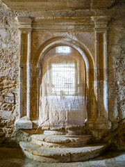 ruined monastery of Santa María de Rioseco belonging to the Cistercian order