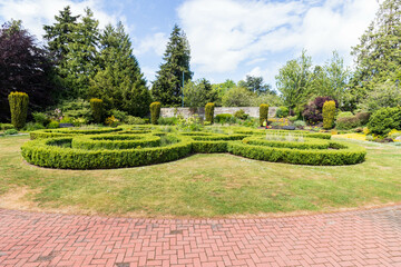 Garden Maze in Rodney Gardens Perth, Scotland