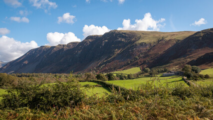 Views from the Lake District in England, UK