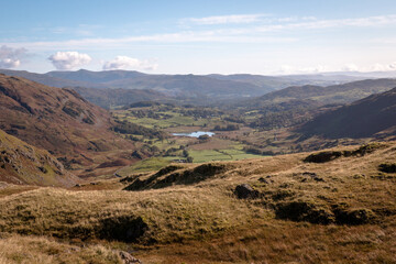 Fototapeta premium Views from the Lake District in England, UK