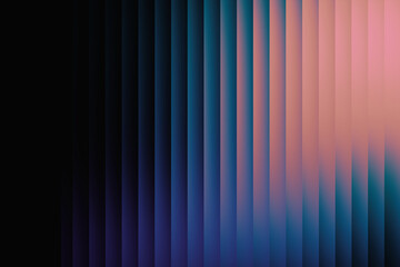 Abstract pink, purple, and yellow glass gradient on a black background. Futuristic and vibrant...