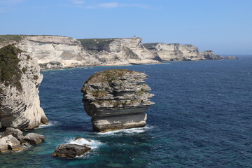falaise de Bonifacio, Corse