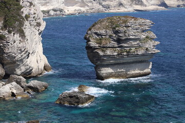 falaise de Bonifacio, Corse