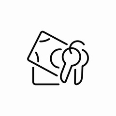 home finances icon sign vector