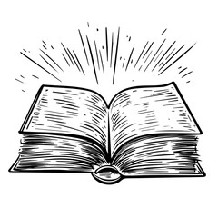 2D flat vector illustration of Ebook, isolated on a white background.