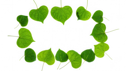 Heart-Shaped Leaf Frame
