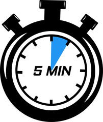 time for action stopwatch 5 minute