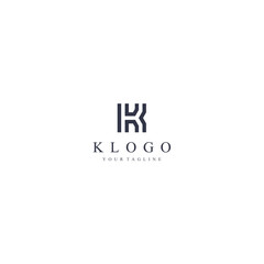 Elegant Letter K Logo – Minimalist Corporate Monogram Design
