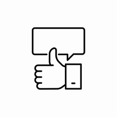 message like icon sign vector