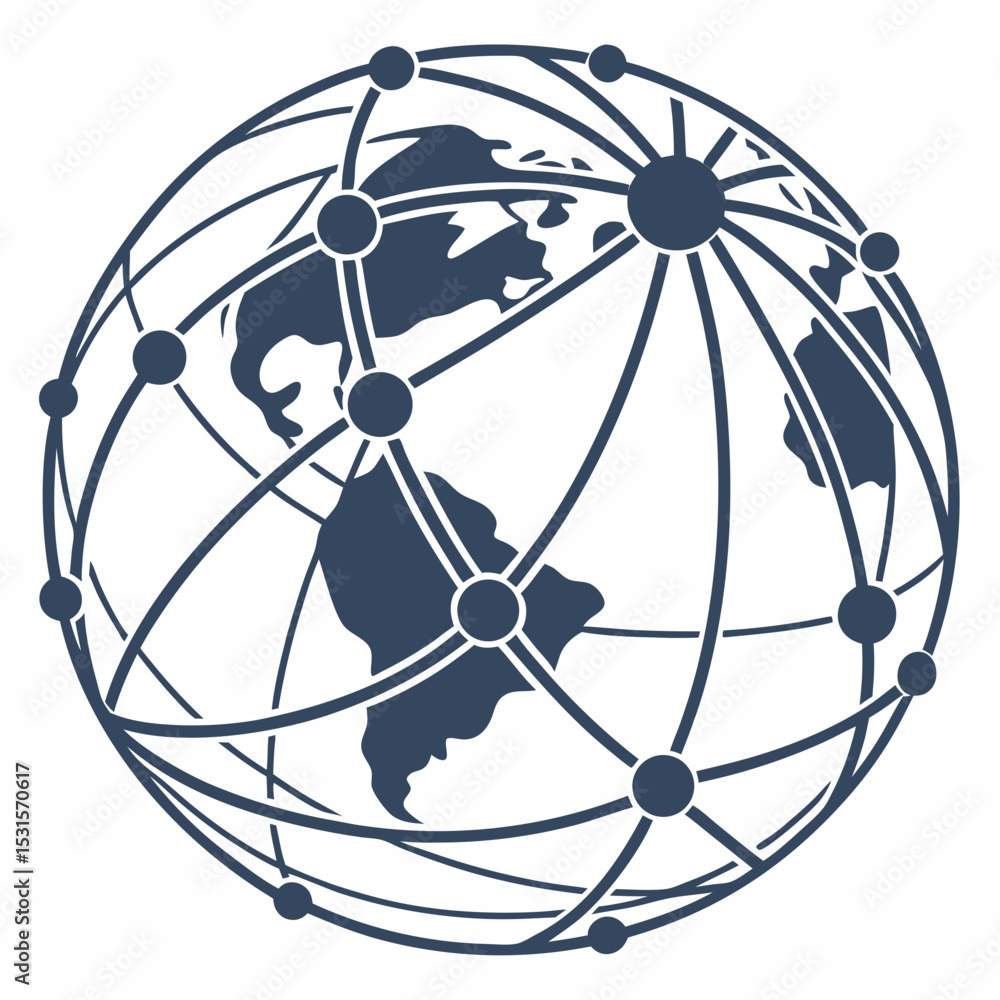 Poster abstract network connection