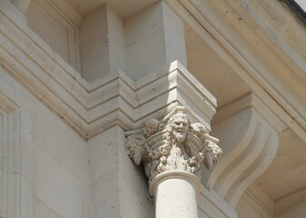 Naklejka premium sculpture restaurée