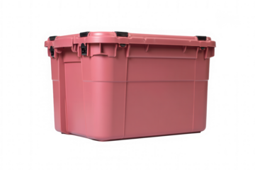 Durable Pink Storage Bin