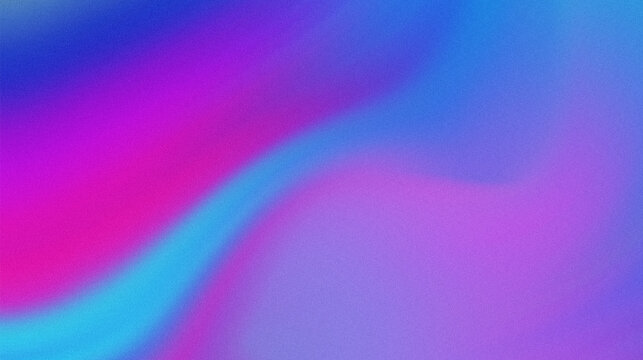 Abstract gradient background in vibrant pink and blue hues