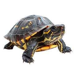 Obraz premium Turtle isolated on transparent background.