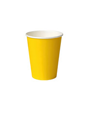 Yellow Paper Cup