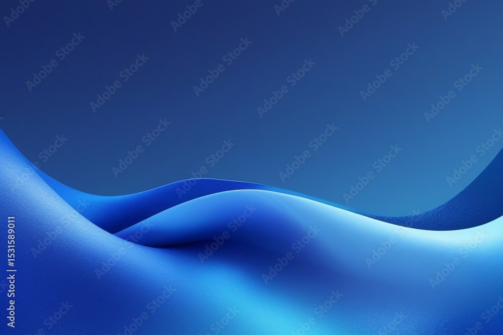 Fototapete abstract blue gradient background for web banners and design projects, featuring smooth texture and 
