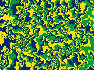 Abstract background with a vibrant, swirling marble pattern in shades of green, yellow, and blue, creating a dynamic and energetic design.