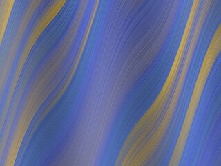 Abstract background with flowing, wavy lines in shades of periwinkle blue and golden yellow, creating a sophisticated and elegant design.