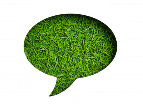 Green Speech Bubble