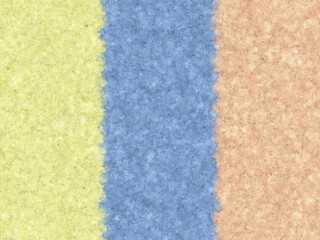 Abstract textured background with three vertical pastel color blocks: pale yellow, dusty blue, and light peach, creating a soft and calming design.