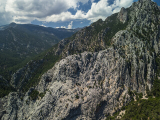 Goynuk Canyon In Turkey - Drone View