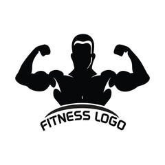 fitness  gym club logo template