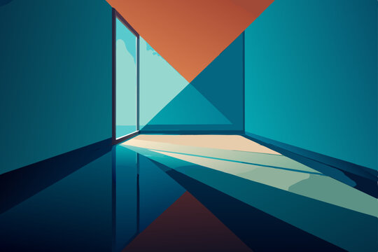 abstract background with colorful squares