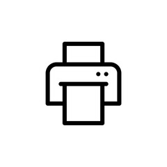 print, printer, printing icon vector