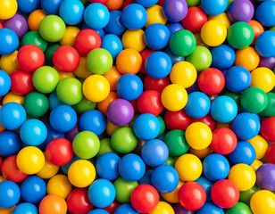 Obraz premium Colorful kids toy, full on picture, texture background