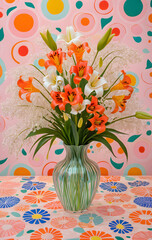 Beautiful Lily Flower Arrangement Ideas for Home Decoration