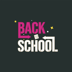 Back to School Letter Banner