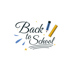 Back to School Letter Banner