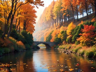 Autumn Fantasy Background