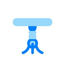 dining table furniture duo tone icon