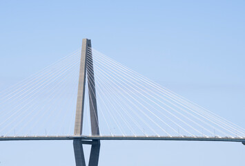 Fototapeta premium cable car bridge