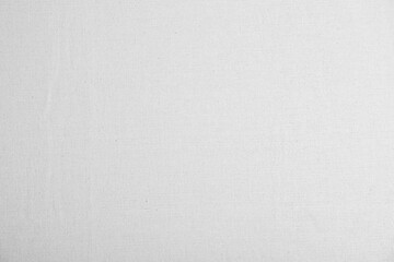 Texture of white fabric as background, top view