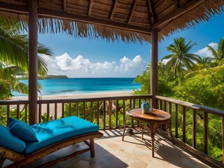 Charming Caribbean Cottage On a Tropical Island