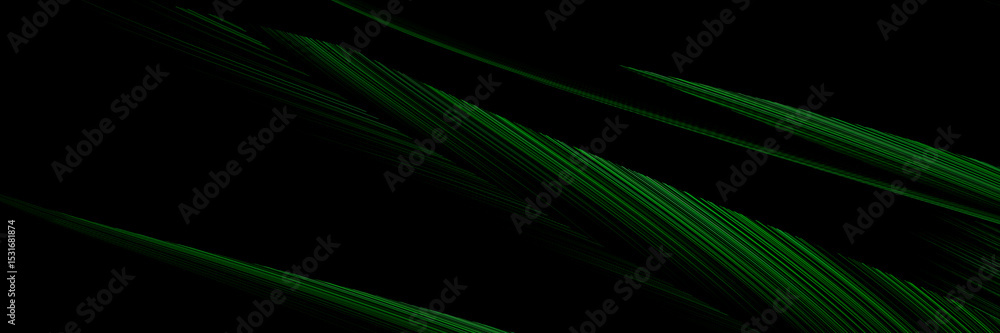 Fototapete Background black and green dark are light with the gradient is the Surface with templates metal texture soft lines tech gradient abstract diagonal background silver black sleek with gray.