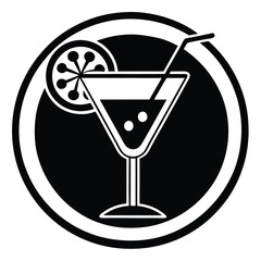 black-and-white-icon-of-cocktail--white-background.eps